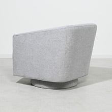 Gabby Linen-Blend Swivel Tub Chair